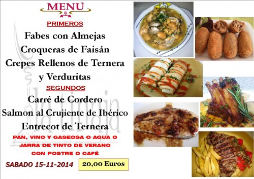 Menu del dia 15 del 11