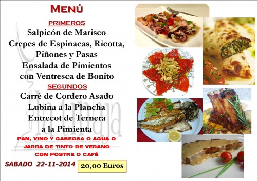 Menu del dia 22 del 11