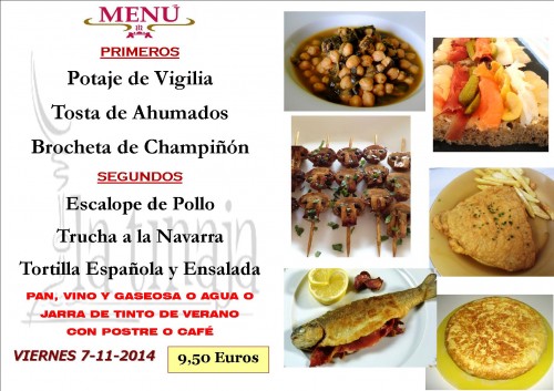 Menu del dia 7 del 11