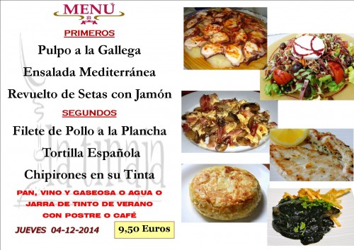Menu del dia 4 del 12
