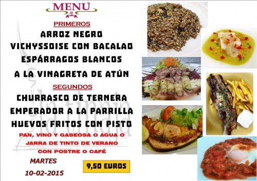 Menu del dia 10 del 2