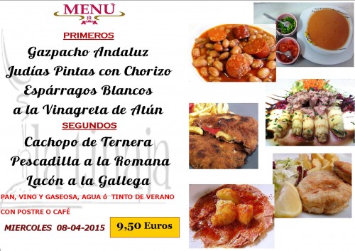 Menu del 08del 4
