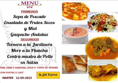 Menu del 12 del 5