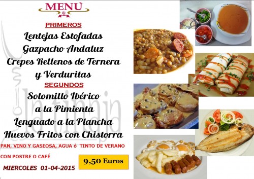 Menu del 01del 4