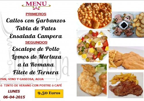 Menu del 06 del 4