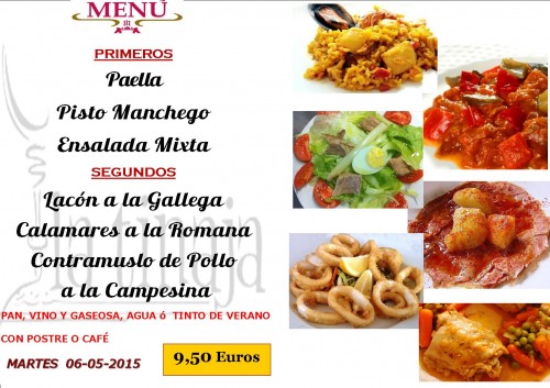 Menu del  06 del 5