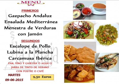 Menu del 9 del 6