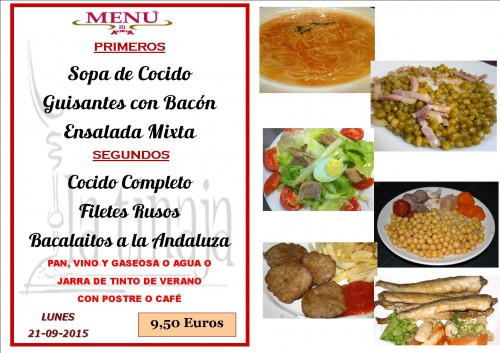 menu del 21 del 9