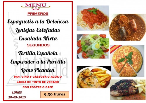 menu del 28 del 9