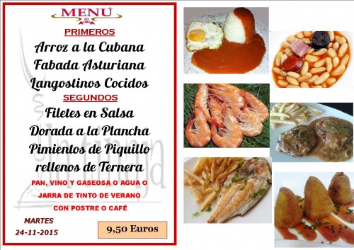 menu del  24 del 11