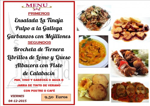 menu del  04 del  12