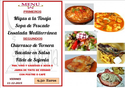 menu del  11 del 12