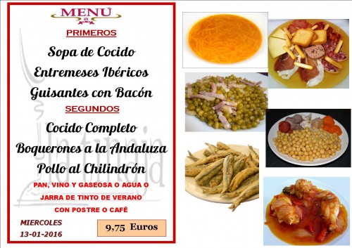 menu del  13 del 1