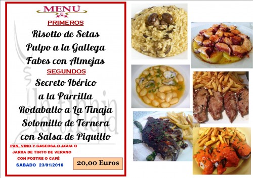 menu del  23 del 1