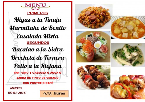 menu del  5 del 1