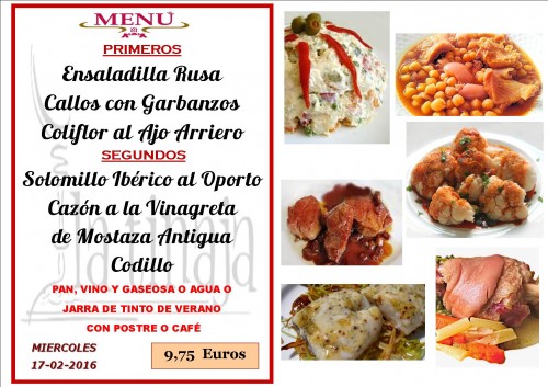 menu del  17 del 2