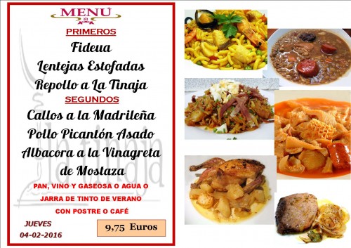 menu del 4 del 2