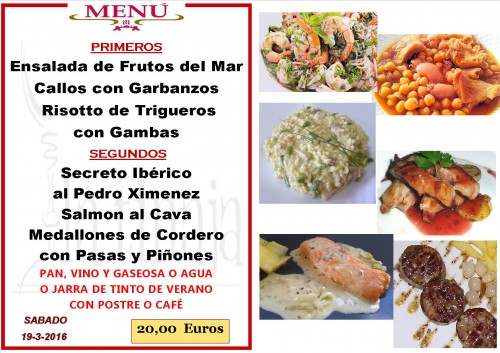 Menu del 19 del 3