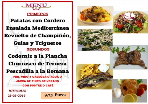 menu del  2 del 3