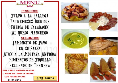 Menu del  04 del 4