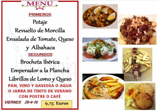 Menu del   29   del 4