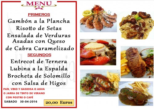 Menu del  30  de l 4