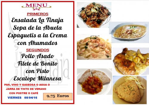 Menu del 7 del 4