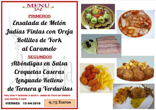 menu 15 del 4