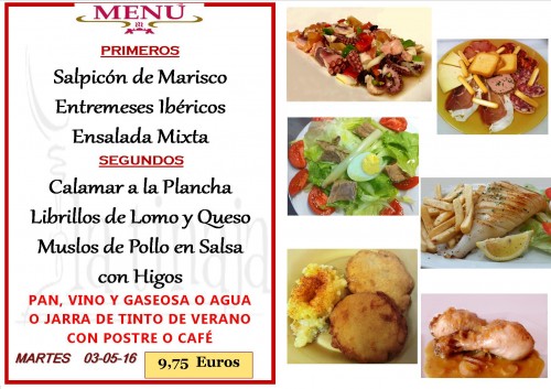 Menu del   3   del 5