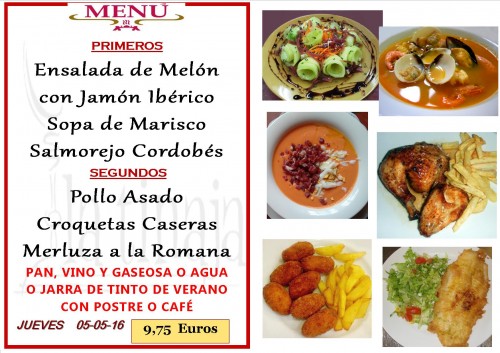 Menu del   5   del 5