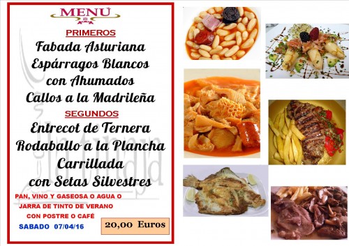 menu del  7 del  5