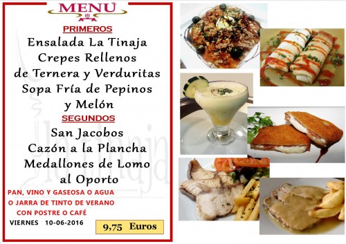 Menu del  10  de 6