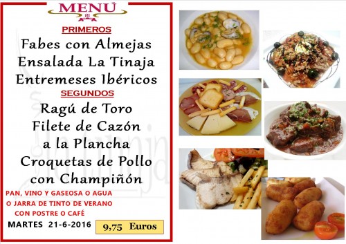 Menu del  21   de 6