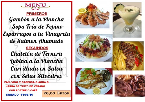 menu del  11  del   6