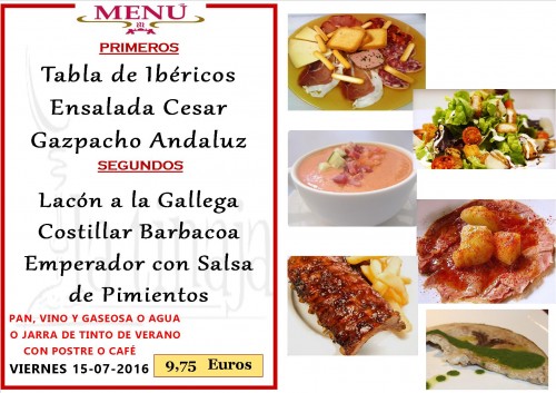 Menu del  15   de 7