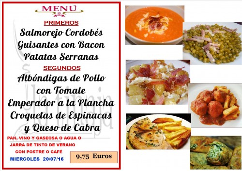 menu del  20  del   7