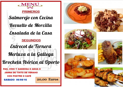 menu del  6   del  8