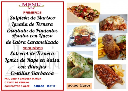 menu del 18 del 2