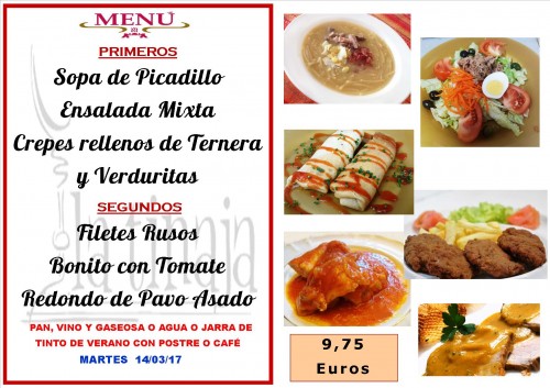 menu del 14 del 3