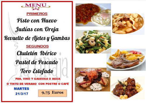 menu del 21 del 3