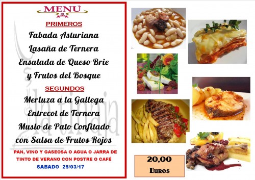 menu del 25 del 3