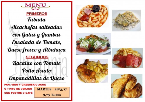 menu del 28 del 3