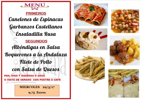 menu del 29 del 3