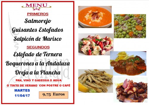 menu del 11 del 4