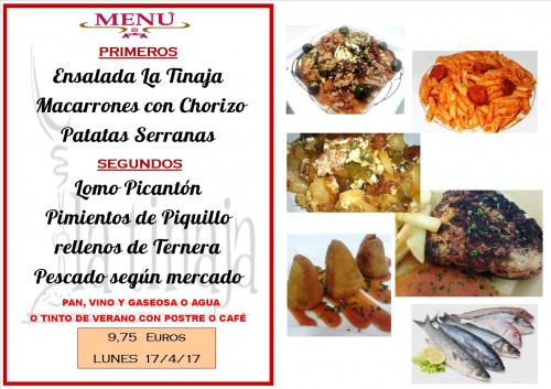 menu del 17 del 4