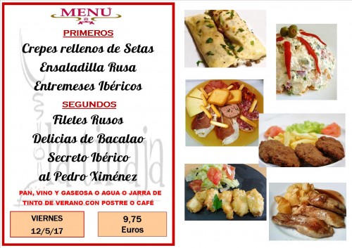 menu del 12 del 5