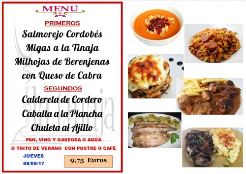 menu del 8 del 6