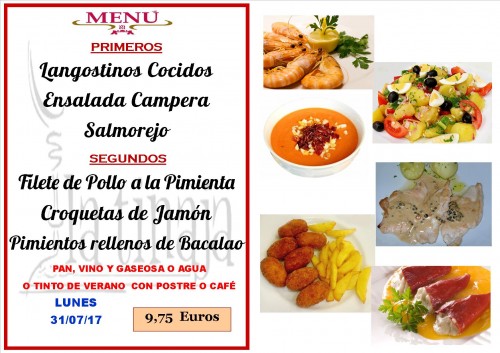 menu del 31 del 7