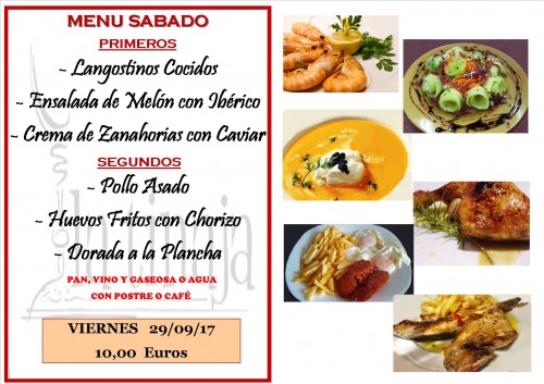 menu 29 del 9