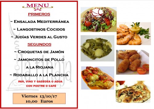 menu 13 del 10